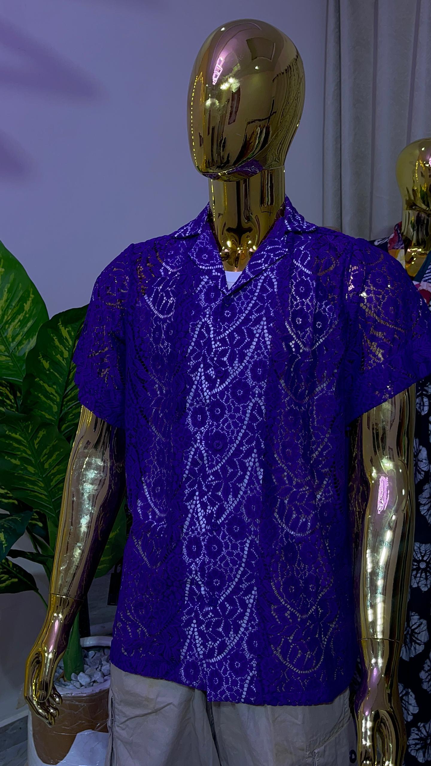 Men's Luxury Net Shirt